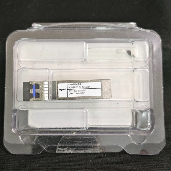 Legrand 430-4909-LEG Transceiver, 10GBase-LRM 10GbE SFP+, 1310nm, 220m - Picture 2 of 4